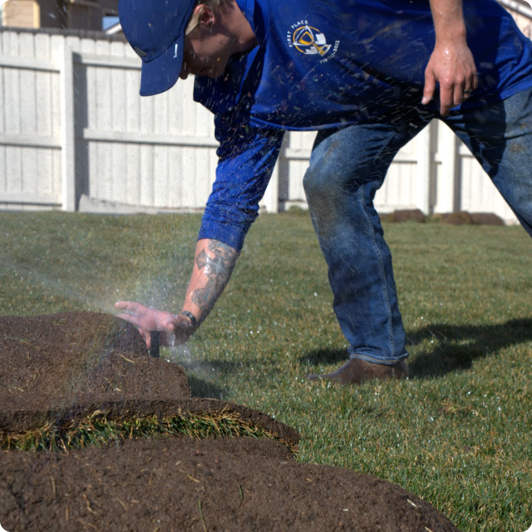 Irrigation First Place Landscaping